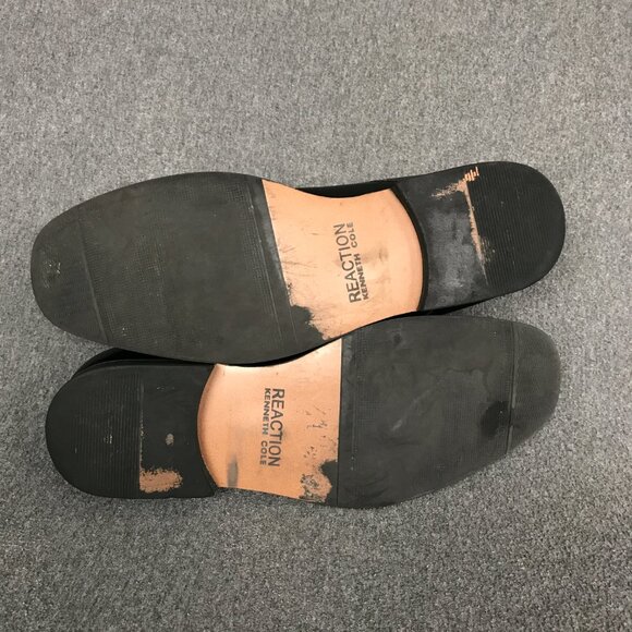 Kenneth Cole Reaction Black Lace Up Moc Toe Settle Oxfords Dress Shoes Mens 11 - Picture 6 of 6